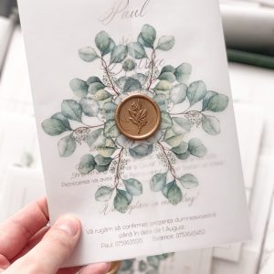 Invitație Eucalyptus